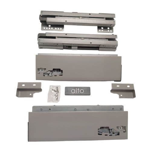 Alto Drawer side runner system, 86mm High 552.66.550