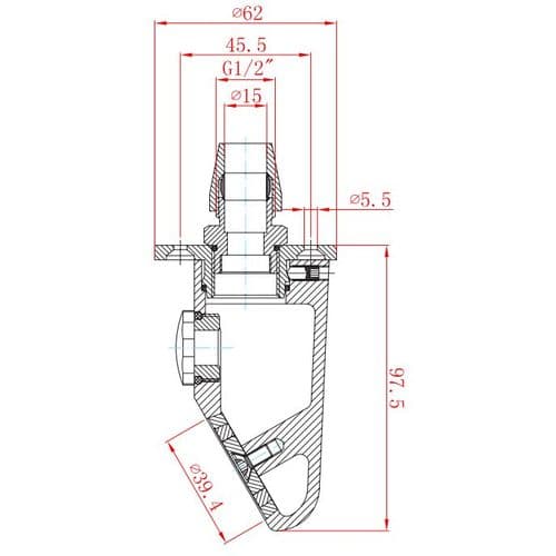 Anti Vandal Shower Head BSP-ANTIV