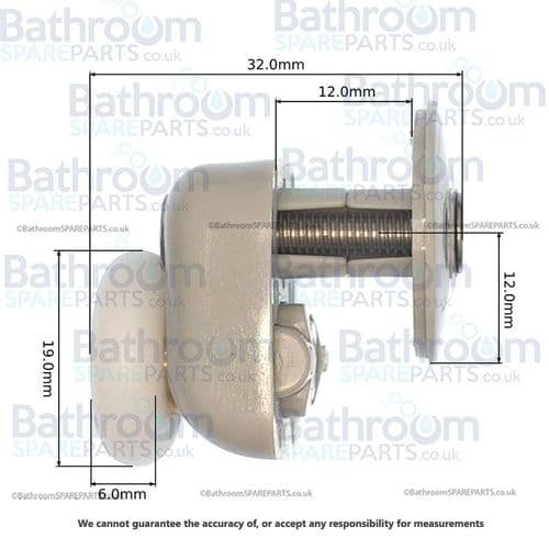 Aqata Exclusive Solutions ES ES360 quad sliding door wheel ED-QSDW