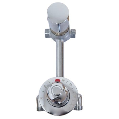 Aqata Thermostatic Shower Mixer with 3 Way Diverter Valve 116299