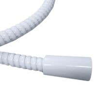 Aqualisa ​​​​​​​1.00m Plastic Shower Hose White 178415