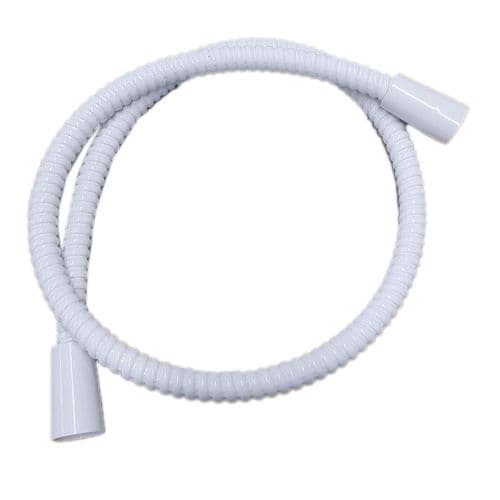 Aqualisa 1.00m PVC Reinforced Shower Hose White 178320