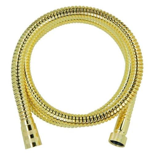 Aqualisa 1.50m Metal Shower Hose Gold 164517