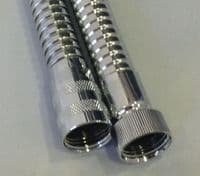 Aqualisa 1.50m Metal Shower Hose Post 1991: Chrome 164516