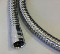 Aqualisa 1.50m Metal Shower Hose Post 1991: Chrome 164516