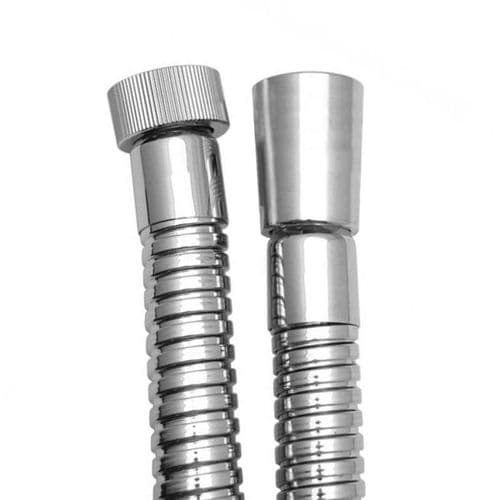 Aqualisa 1.50m Metal Shower Hose Post 1991: Chrome 164516