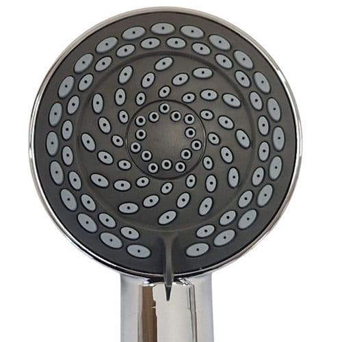 Aqualisa 105mm Harmony Shower Head - Chrome/Dark Grey 901504
