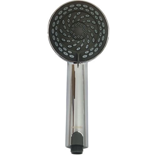 Aqualisa 105mm Harmony Shower Head - Chrome/Dark Grey 901504