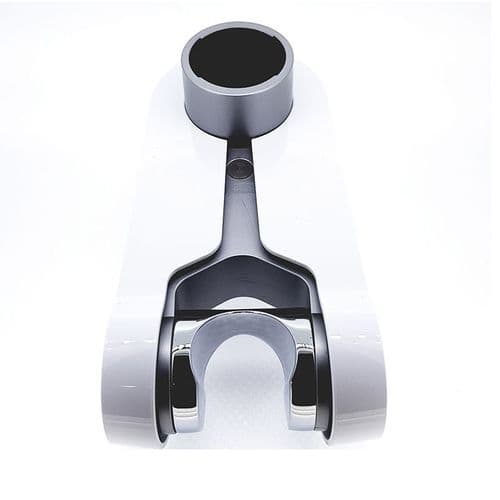 Aqualisa Adjustable Shower Head 1996-1999 White Sliding Handset Holder 910599