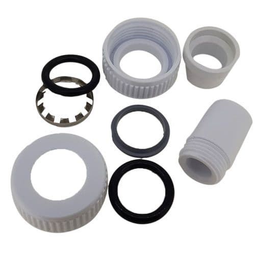 Aqualisa Aquavalve White Outlet Assembly Kit 073220