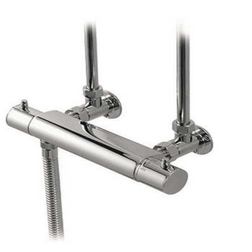 Aqualisa Bar Valve Exposed Pair Pipe Fittings 479106