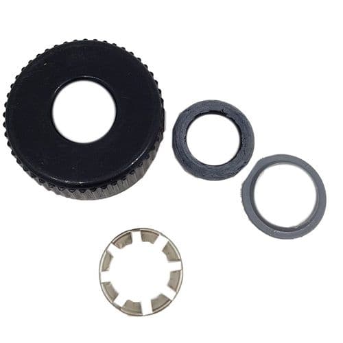 Aqualisa Black 15mm Outlet Set 022602