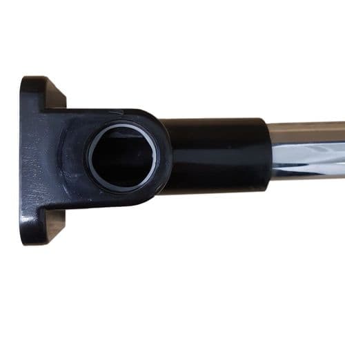 Aqualisa Black/ Chrome Classic Fixed Head Arm Assembly 018301