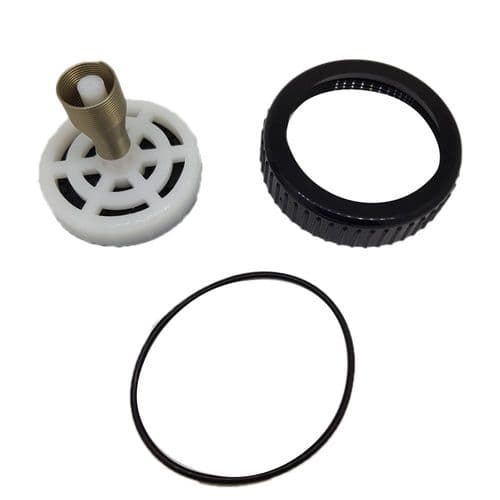 Aqualisa Black/Chrome Nut & Spring 023301