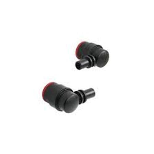 Aqualisa Black Inlet Elbow Pair 178530