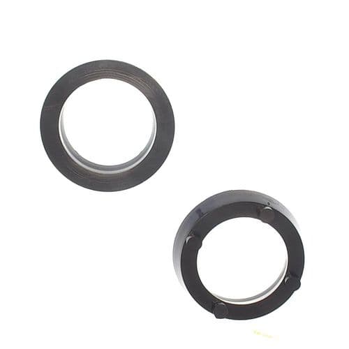 Aqualisa Black Plain Shower Ring 025101