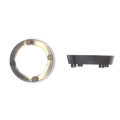 Aqualisa Black Plain Shower Ring 025101