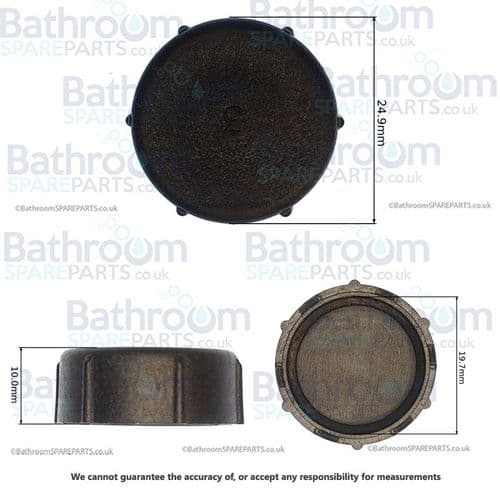 Aqualisa Blanking Cap 256003