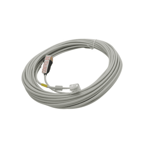 Aqualisa Digital Shower Data Cable - 10m, White Round 910579