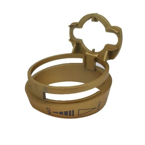 Aqualisa Gold Reverse Graphic Ring Sat 214040