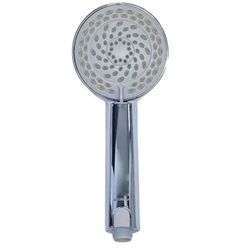 Aqualisa Harmony 105mm shower head Chrome/Light Grey 901505