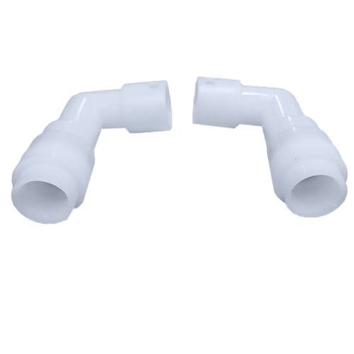 Aqualisa Paired Offset Elbow Assembly 127311