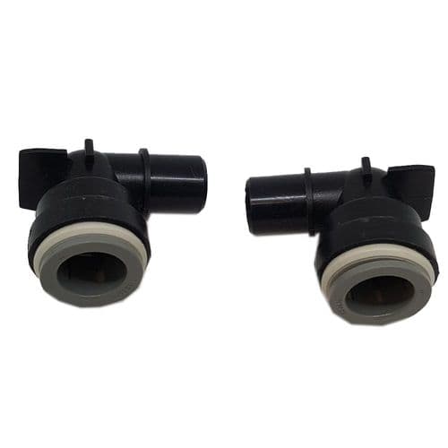Aqualisa Paired Top/Bottom Inlet Elbow 164330
