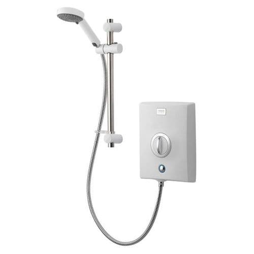 Aqualisa Quartz Electric Shower 9.5kW - White/Chrome QZE9521