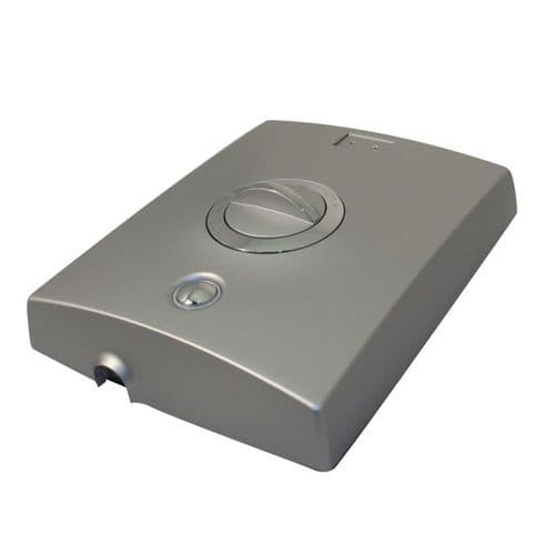 Aqualisa Quartz Electric Shower Front Cover - Satin Chrome 435914