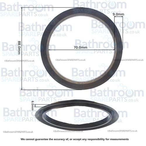 Aqualisa Quartz Thermo Mixer Shroud Seal 213016