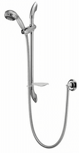 Aqualisa Shower Kit & Pump Varispray 3 Spray Option Adjustable Head Chrome 99.40.01