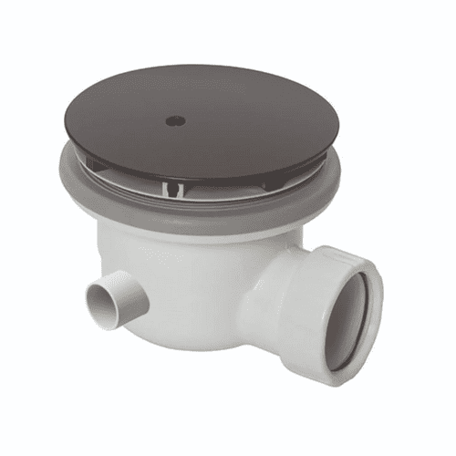 Aqualisa Shower waste 90mm Matt Black SW.90.MB