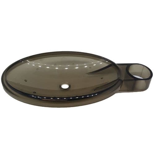 Aqualisa Smoked Soap Dish for 25mm Rails 215005