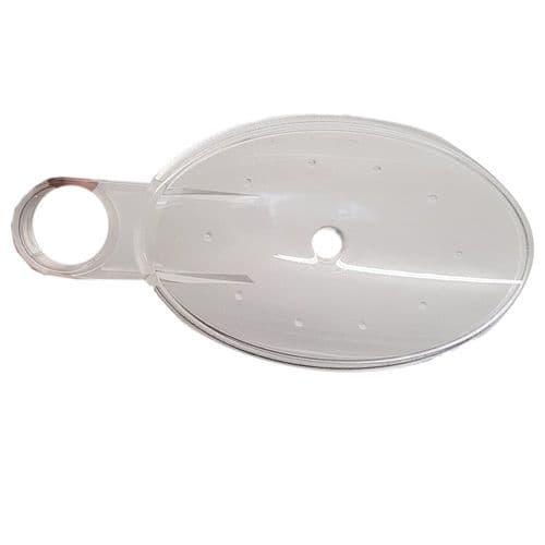 Aqualisa White Soap Dish for 25mm Rail 164525
