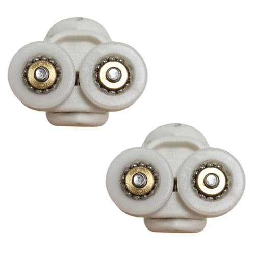 Aqualux 19mm Rollers AQUALUXWHITEROLLER