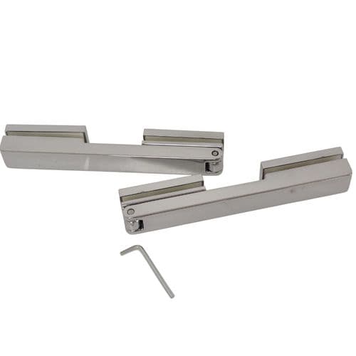 Aqualux 8mm Pair of Bi-Fold Hinges SFP339