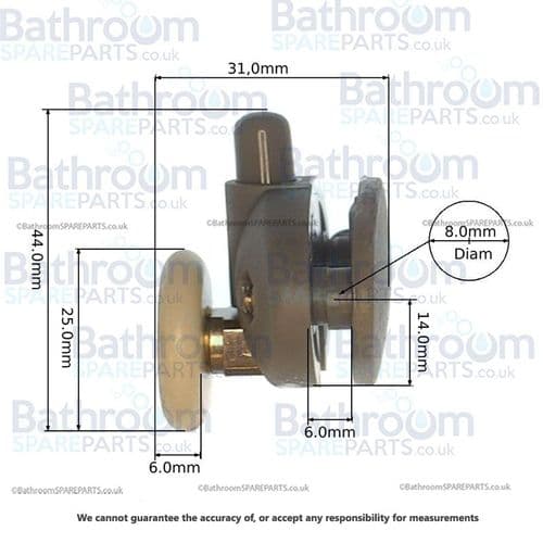 Aqualux Fittings Spare Pack Bearing Pack SFP292