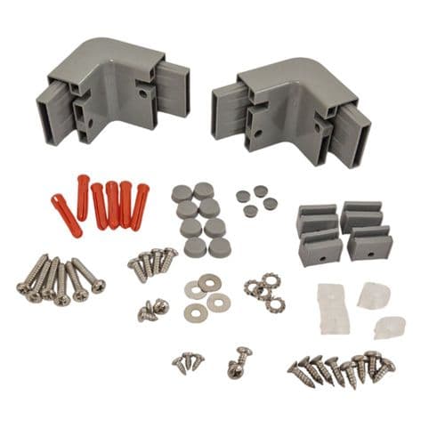 Aqualux Fittings Spare Pack Corner Covers & Fittings 1181106