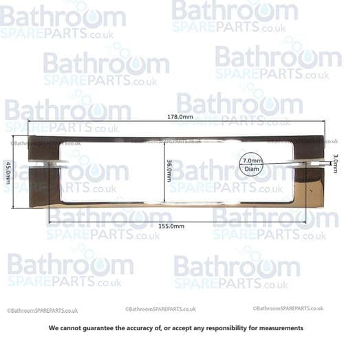 Aqualux Handles Assembly SFP389