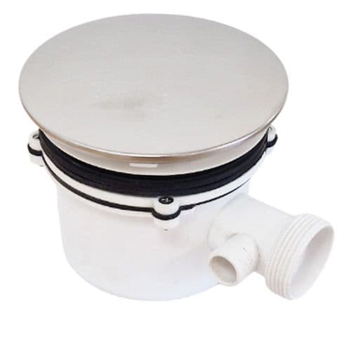 Aqualux Plug Waste Housing, with Steam Connection – SFP288