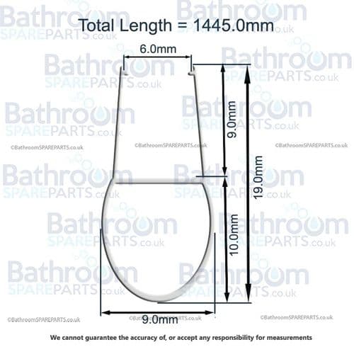 Aqualux Replacement Seal Set X1119-CFG