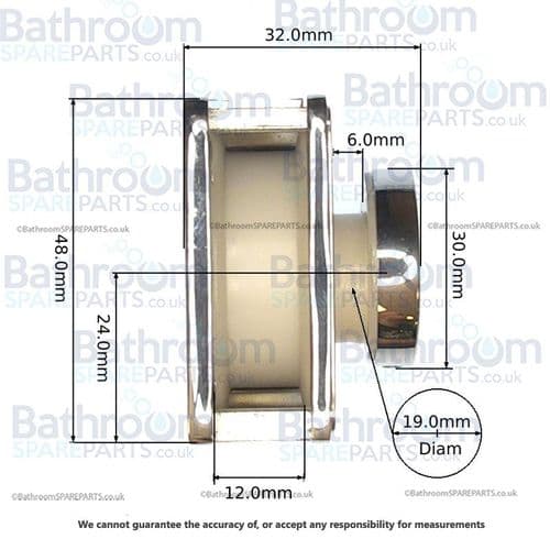 Aqualux Shower Door fitting pack SFP393