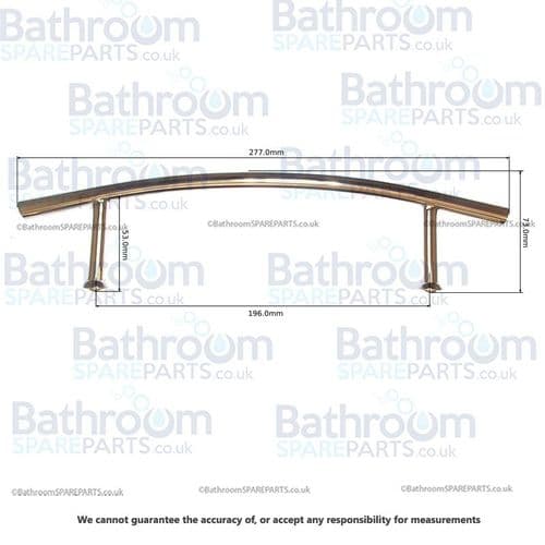 Aqualux  Shower Door Handle 1161261