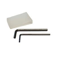 Aqualux Spares Fittings Pack, Curtain Rail Bracket & Fittings SFP030