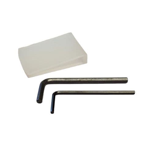 Aqualux Spares Fittings Pack, Curtain Rail Bracket & Fittings SFP030