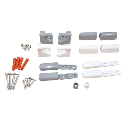 Aqualux Spares Fittings Pack, Hinges & Fittings 1174337