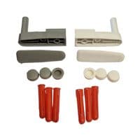 Aqualux Spares Fittings Pack, Hinges & Fittings 1174351