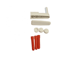 Aqualux Spares Fittings Pack, Hinges & Fittings WHITE FBS0320AQU