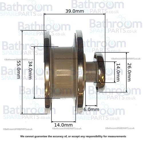 Aqualux Spares Fittings Pack Roller SFP220