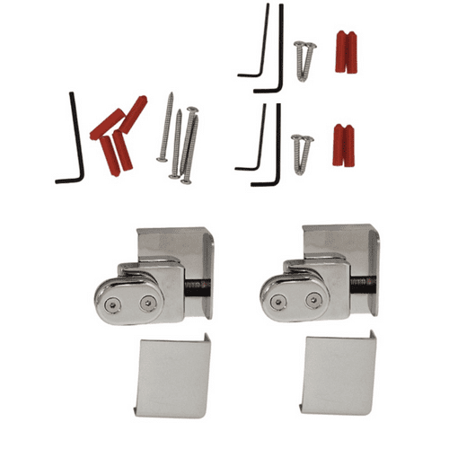 Aqualux Spares Fittings Pack, Silver Hinge & Fitting SFP026